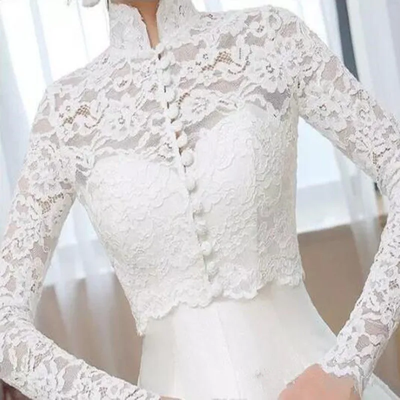 long sleeve lace jacket