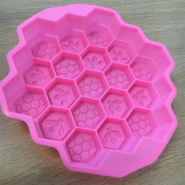 Silicone cake mold baking chocolate DIY bees tray nestle soap making silicone mold