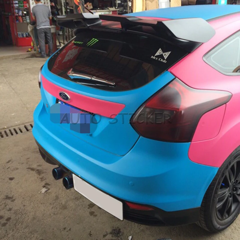 matte vinyl wrapping