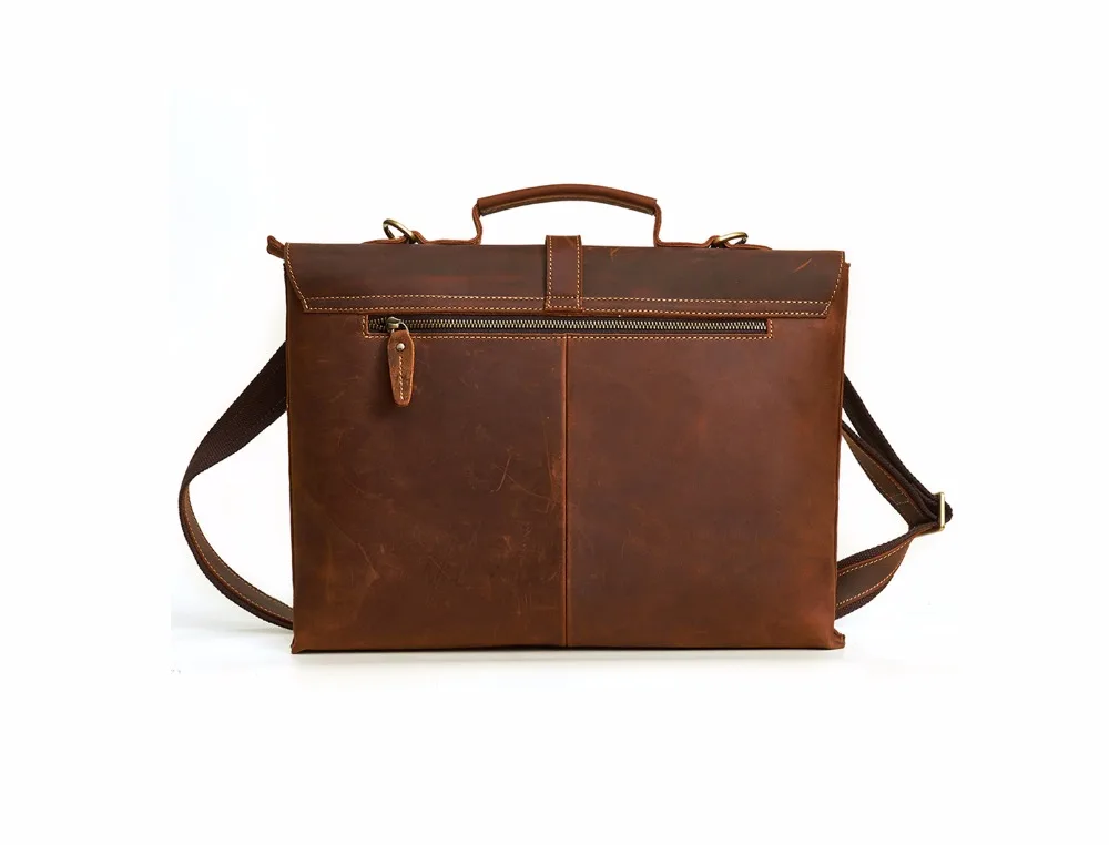 JOYIR Crazy Horse мужской портфель из натуральной кожи сумка-мессенджер для ноутбука деловая сумка через плечо сумка-мессенджер 6358