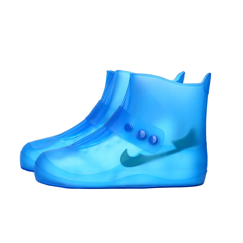 

Waterproof Non-slip Rain Boot Shoe Cover Shoes Elasticity Latex Rain Covers Easy Carry Overshoe Tear Resistant Famliy Protector