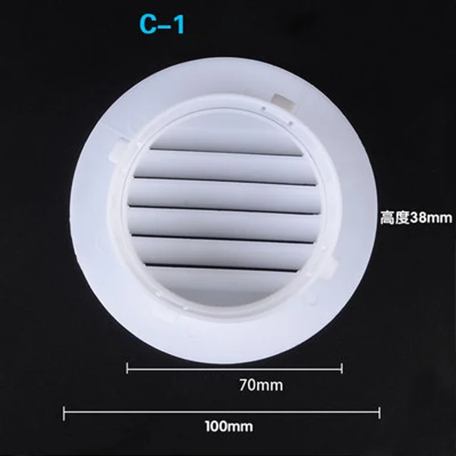 Air Conditioning Hole Connector Plug Decoration Cover Wall Air Conditioning Hole Connector Plug Decoration Cover Wall