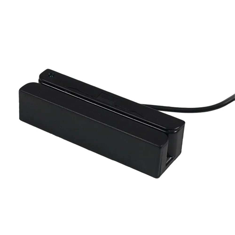 Мини трек размера 1/2/3 компактный считыватель карт с магнитной полосой USB банкомат
