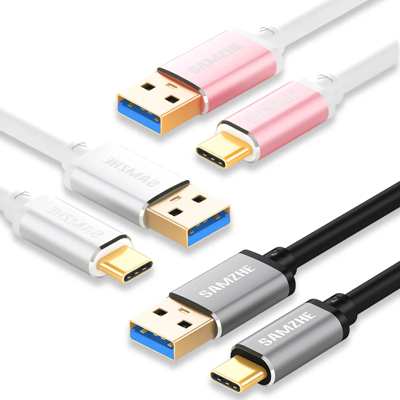 SAMZHE USB3.0 кабель для мобильного телефона Type C 2.4A быстрой зарядки Xiaomi Mi 4C Mi5 4s OnePlus 2 Nexus