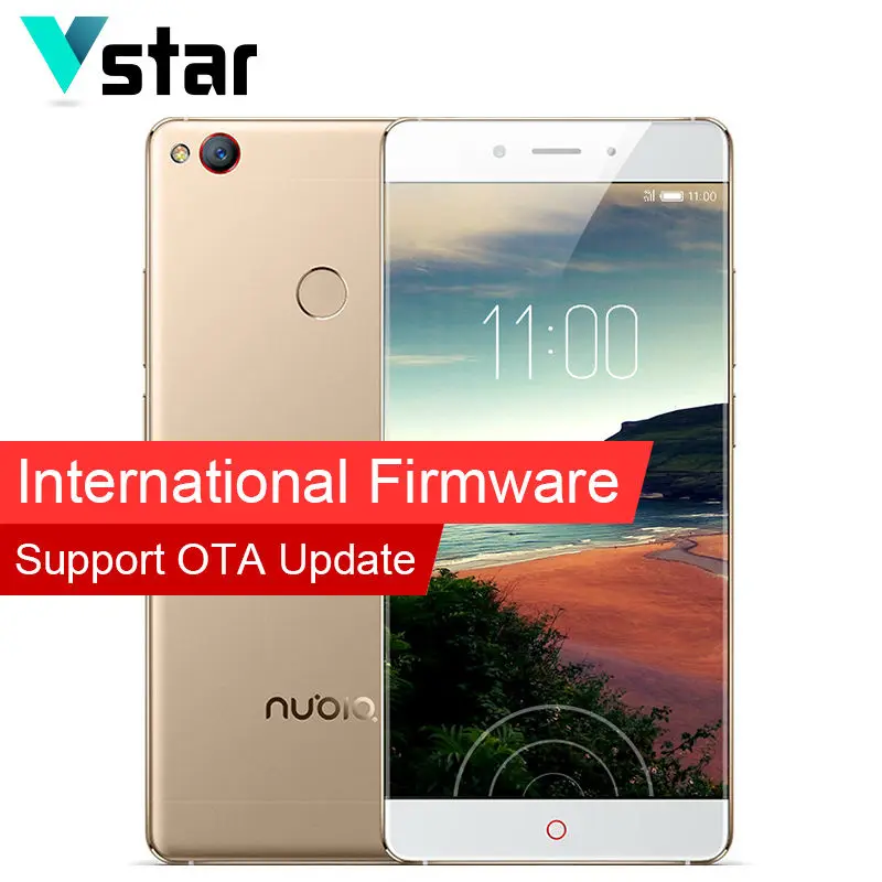 Международная прошивка Nubia Z11 5 &quotотпечаток пальца Snapdragon 820 четырехъядерный