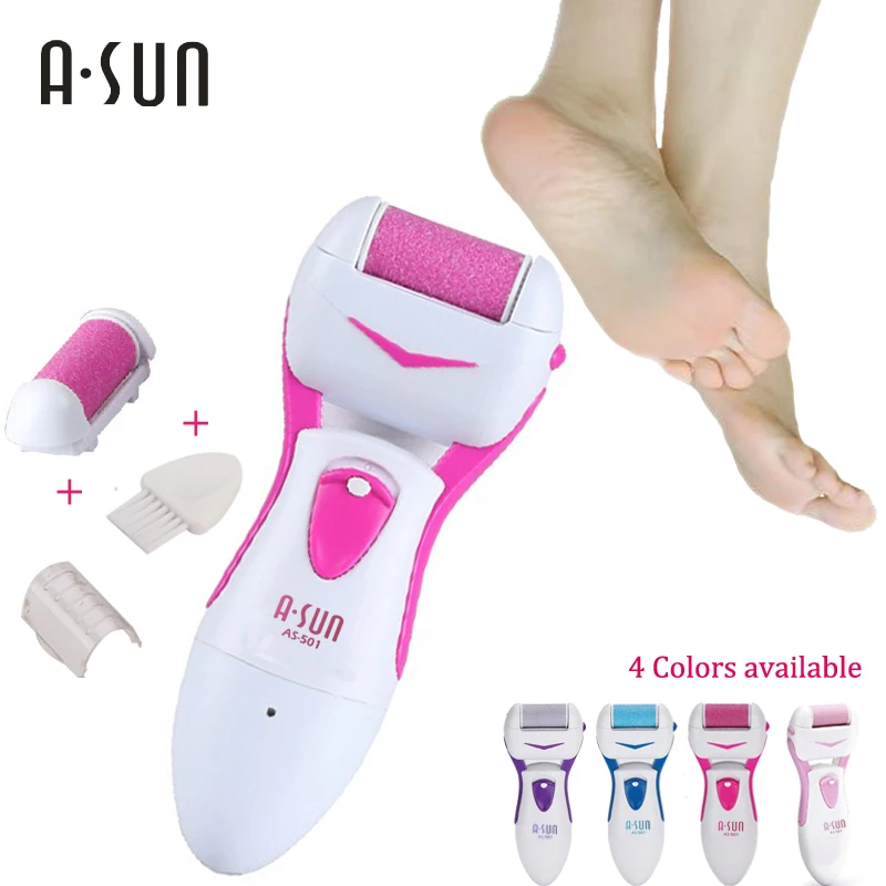 

ASUN Feet File Foot Care Tool Pedicure Machine Tools Dead Skin Peeling Removal Electric Callus Shaver Skin Care Exfoliating