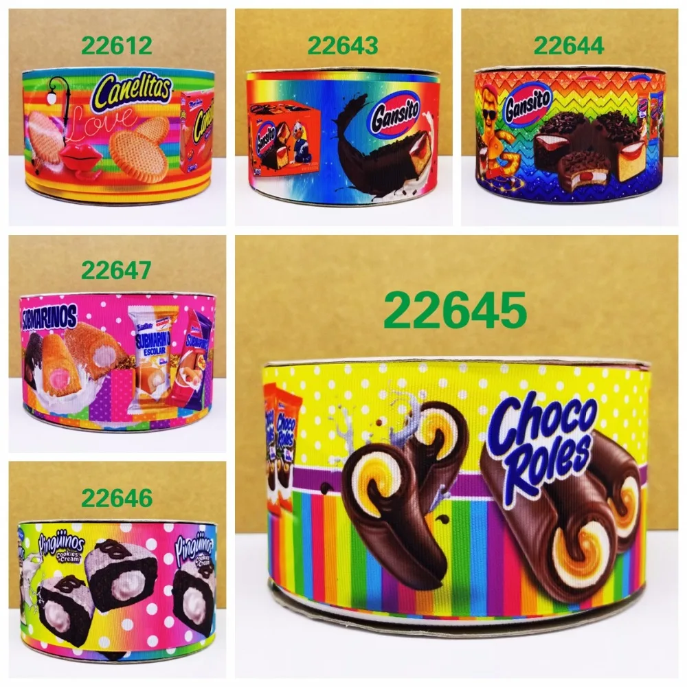 Free shipping 50 yard per size cartoon ribbon printed grosgrain 22647 | Дом и сад