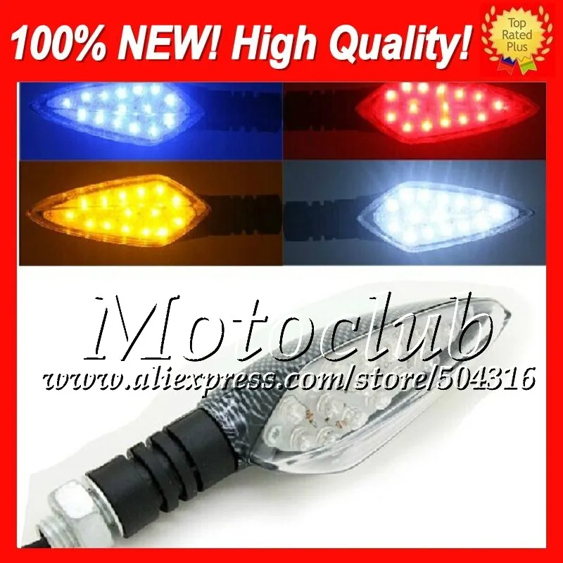 2X15LED Turn Signals Lights For HONDA GL1800 Goldwing 01 10 GL 1800 GL 1800 2005 2006 2007 2008