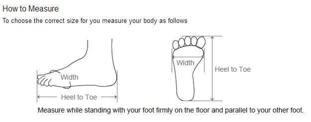 feet size