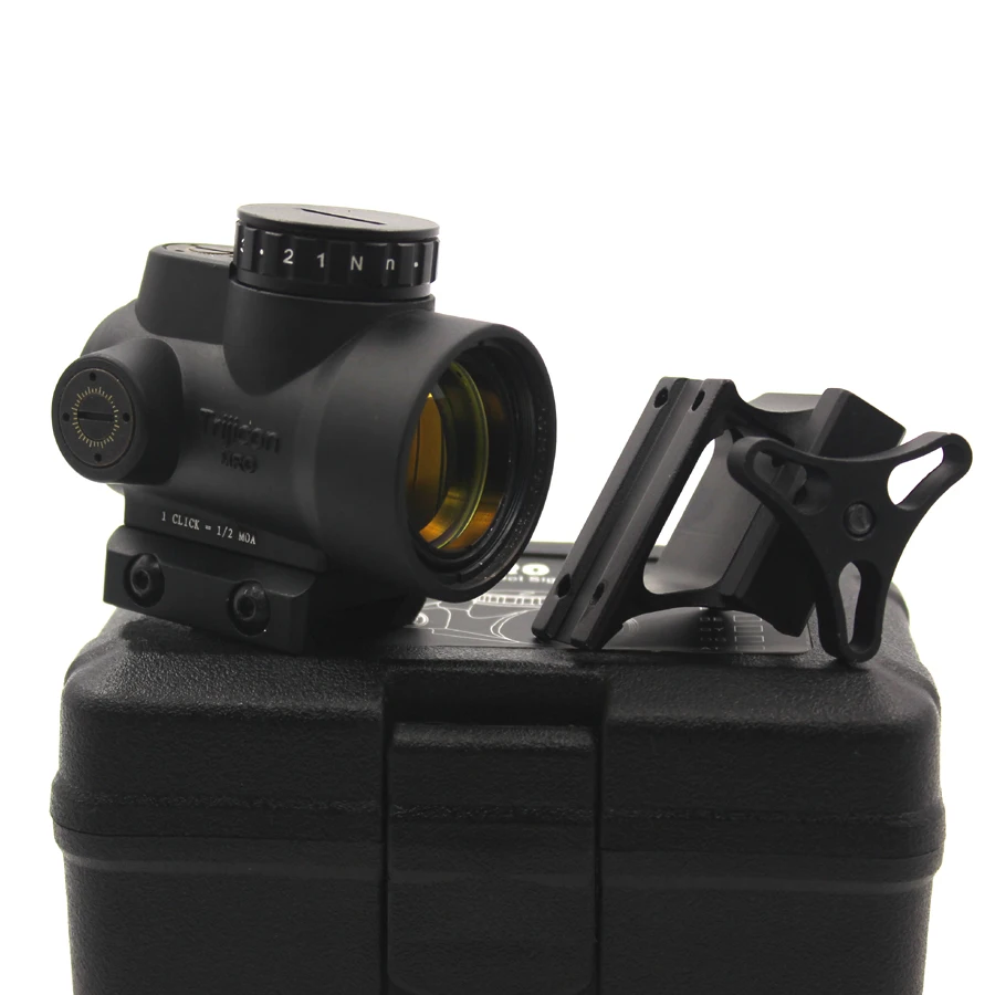 Охотничий прицел MRO style Red Dot Sight голографический прицел низкое крепление + Высокое крепление fit picatinny rail