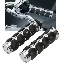 " Хромированная ручка бар рукоятка для Harley Sportster Dyna Softail Bobber Cruiser