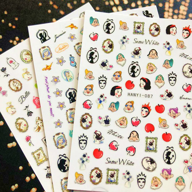 

Newest 3d nail art sticker SOLONAIL hanyi-86-87-89 nail toolsGONGZHU decoration nail accessories supplier