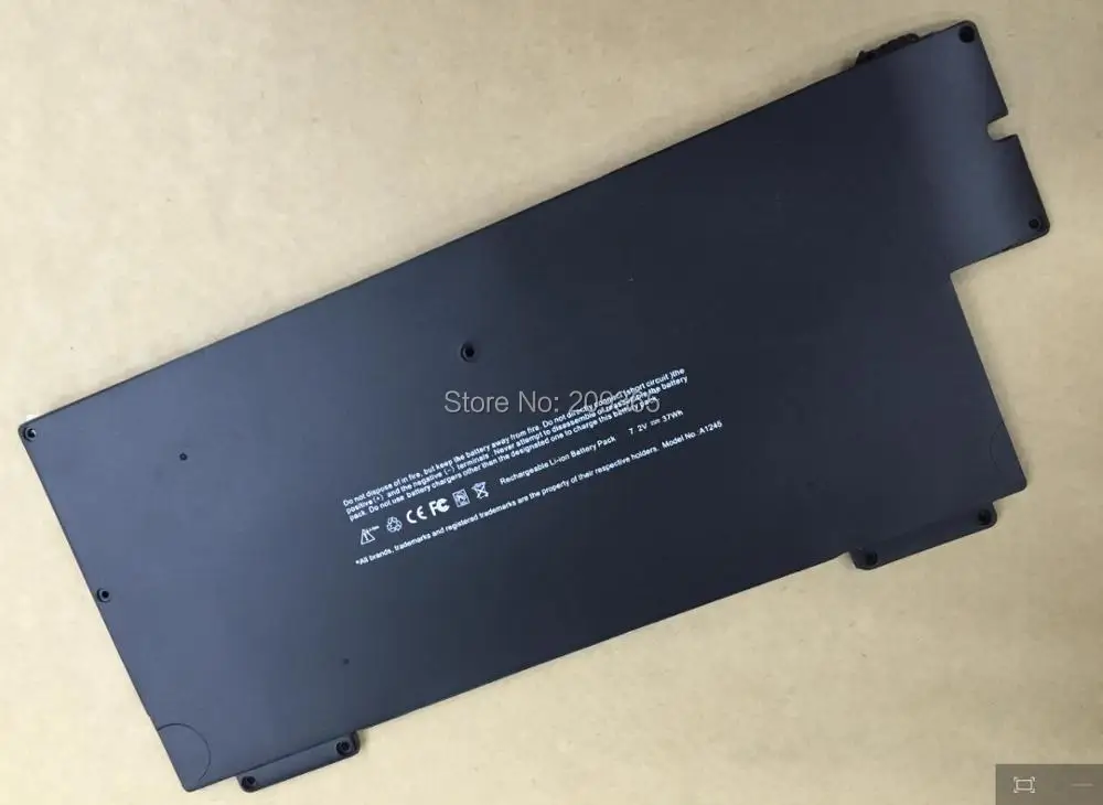 7,4 V A1245 Аккумулятор для ноутбука Apple MacBook Air 1" A1237 A1304 MB003 MC233LL/A MC234CH/A MC504J/A MC503J/A