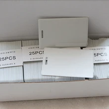 100 шт./лот 125 кГц rfid перезаписываемые карточки T5577 EM4305 переписать приближения толстые перезаписываемая карта доступа Управление proxmark3