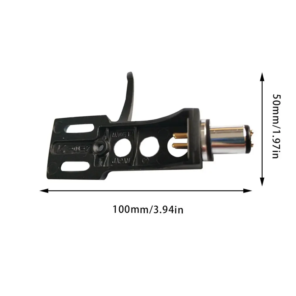 Виниловый проигрыватель Держатель головки фоновый проигрыватель аудио аксессуары позолоченные контакты с соединительным кабелем