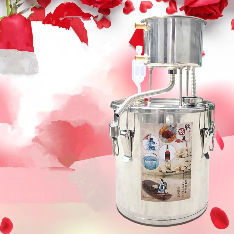 22L/36L/55L Brewing Wine Equipment Distilled Water Hydrolat Machine Home Fermentation Barrel