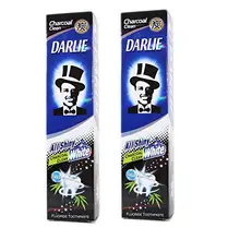 2 шт* Дарли уголь все блестящая отбеливающая зубная паста 160 г
