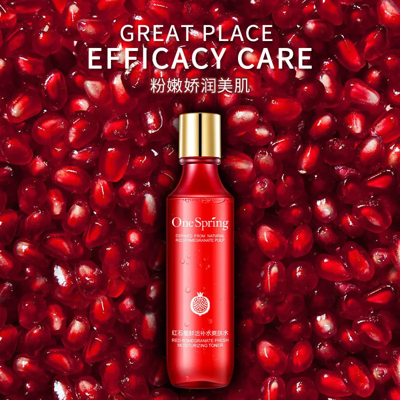 Один весенний красный гранат Nutritous Moisture Toner Сыворотка для лица Уход за кожей
