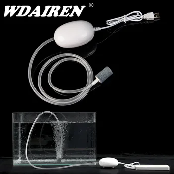 

Portable fishing Large Power Mobile power supply USB Air Pump Aquarium Multi Speed Oxygenated Live Bait Fishing Aerator