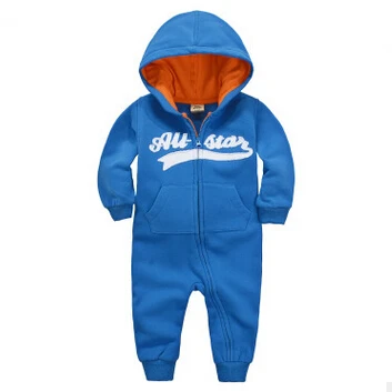 Новинка года, осенняя теплая одежда для малышей спортивный костюм для мальчиков возрастом от 6 месяцев до 24 месяцев комбинезон с длинными рукавами для новорожденных девочек, хлопковый зимний комбинезон с капюшоном - Цвет: 6