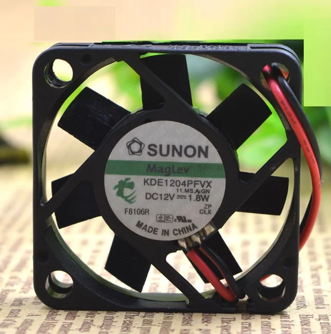 SSEA новый оптовый вентилятор охлаждения для SUNON KDE1204PFVX 4010 40*40*10 мм 12 в 1 8 Вт 2