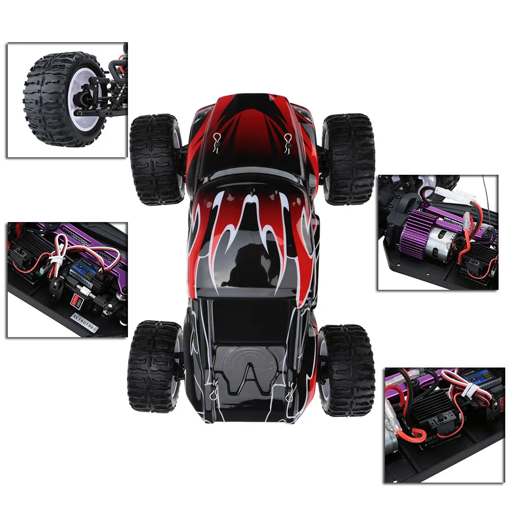 HSP 94111 1/10 4WD электронный приводной матовый двигатель RTR RC грузовик