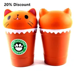 14cm-Cut-Cappuccino-Coffee-Cup-Cat-Scented-Squishy-Slow-Rising-Squeeze-Toy-Collection-Cure-Gift-gadgets