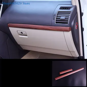 

Inner Front Dashboard Center Control Strip Trims Cover For Toyota Land Cruiser Prado FJ 150 2010-2018 ABS Chrome Car Accessories