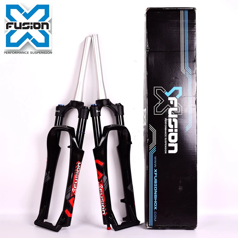 2018 Xfusion Rc32 Rl2 27.5 1.5 Tapered 100mm 120mm Travel Air Mtb Bicycle Fork Mounatin Bike