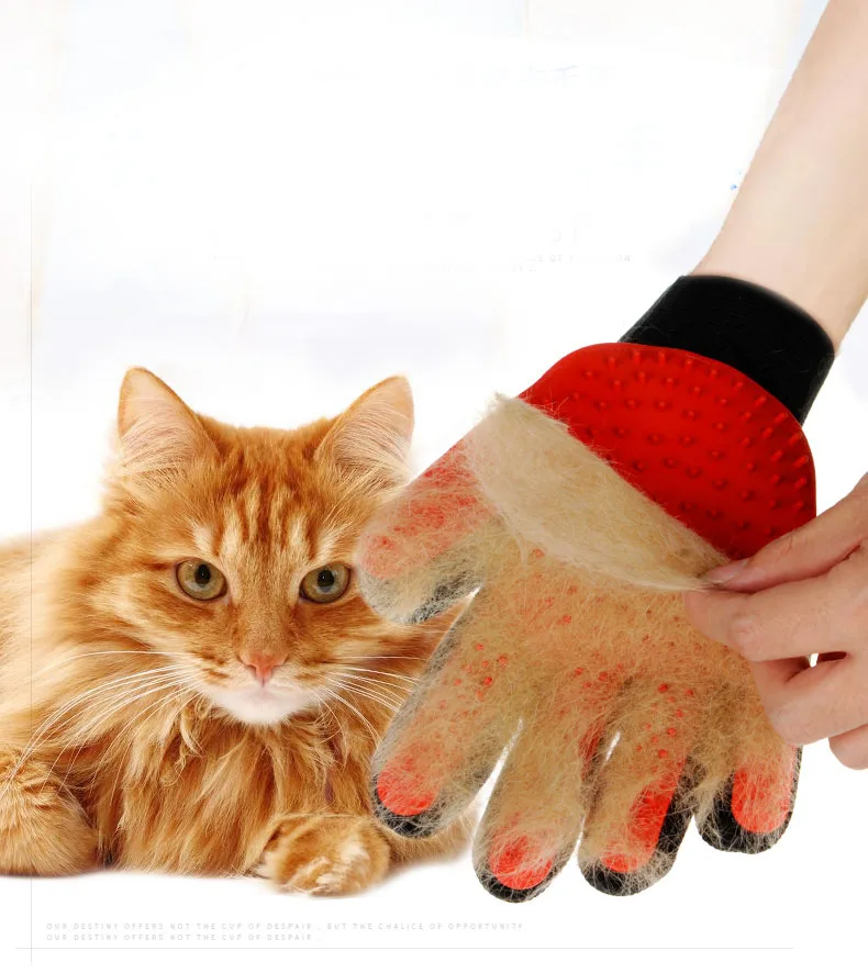 Pet Cat Glove For Animal Comb Cat Grooming Supply Cleaning Glove