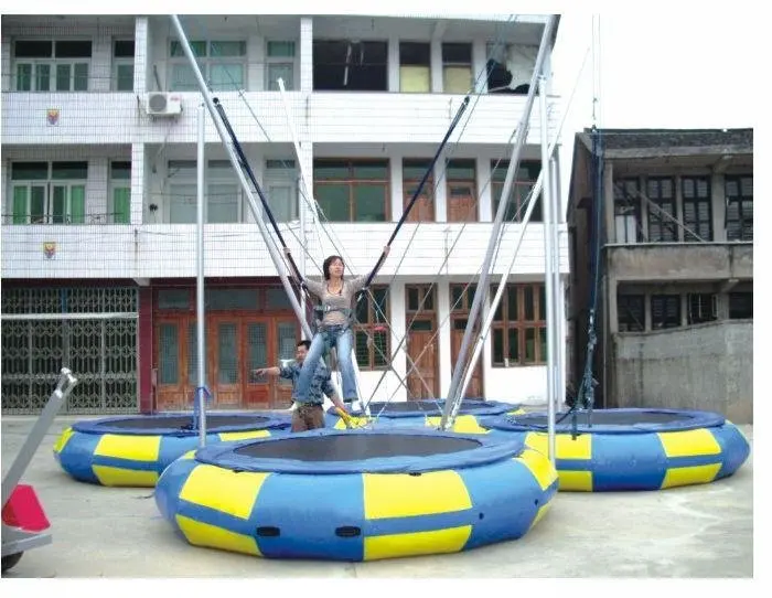 4 in 1 Bungee trampoline with trailer, mobile bungee trampolinein Bungee from Sports