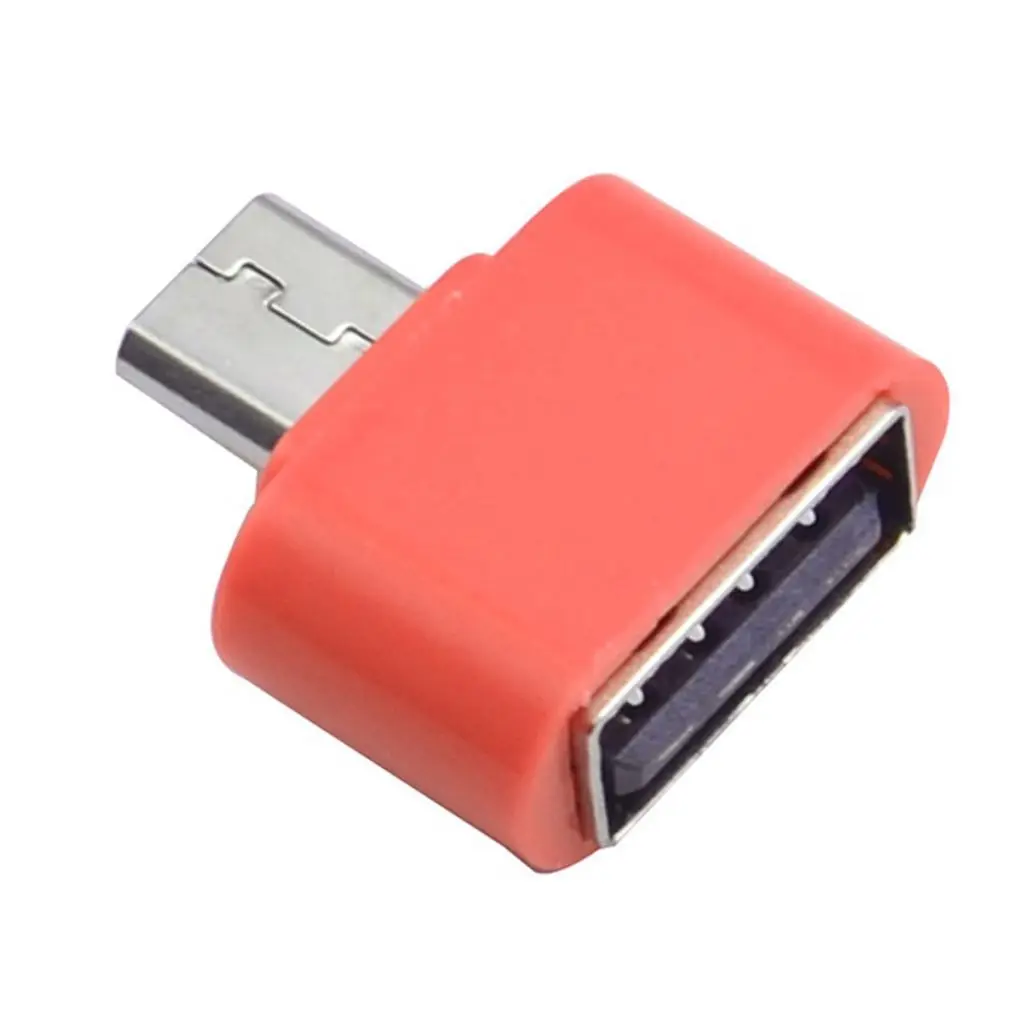 Мини OTG адаптеры мобильный телефон планшет кард-ридер микро USB флэш-Мышь Клавиатура расширения мобильный телефон U диск плоский кард-ридер