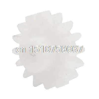 RC Airplane Transmission Axle 44 x 8mm 16 Teeth Plastic Motor Gear