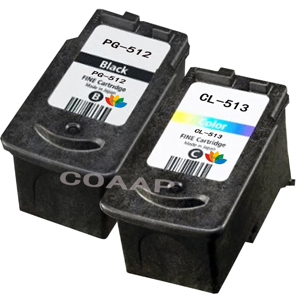 Cartucho de tinta para impresora Canon, Compatible con PG 512 CL 513,  MP240, MP250, MP270, MP230, MP480, MX350, IP2700, 1 Juego|ink cartridge|ink  cartridge for canoncartridge for canon - AliExpress