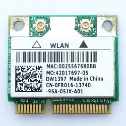 DW1397 BCM94312HMG Wi-Fi Плата Wireless WLAN card для Dell FR016 KW770 BRCM1030 54 Мбит/с Mini PCI-E модуль карты для Dell 1440 1750