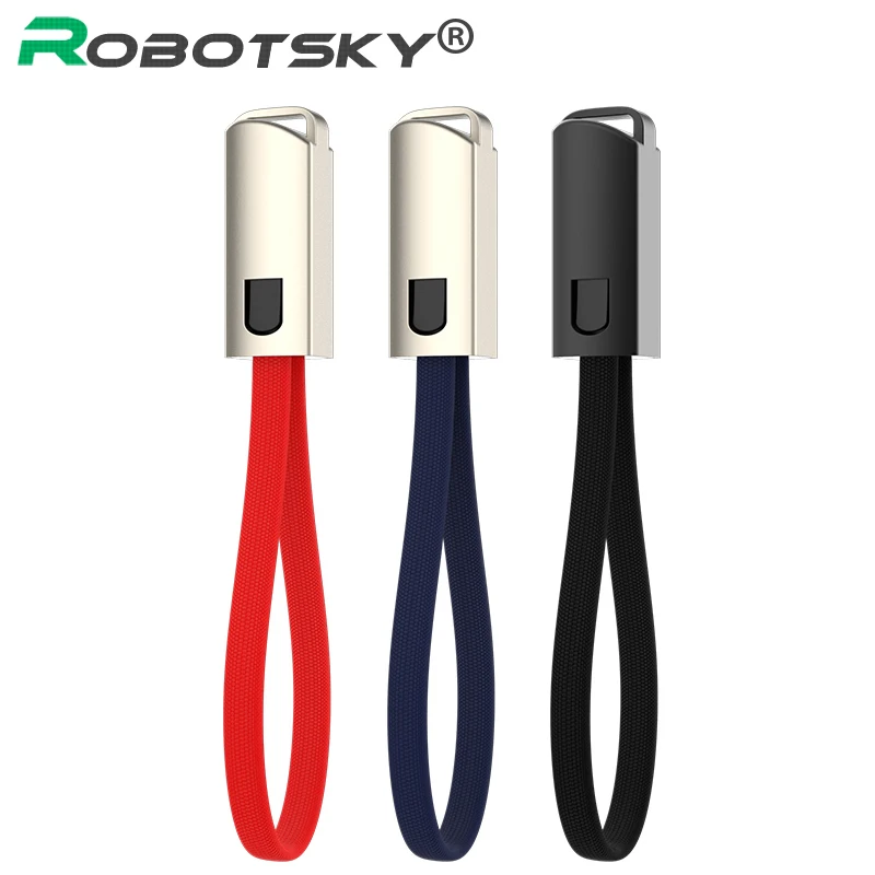 Портативный USB кабель для передачи данных Micro Type C быстрая зарядка мобильный