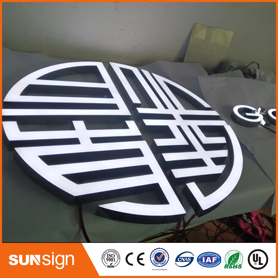 

High bright epoxy resin LED channel letter sign