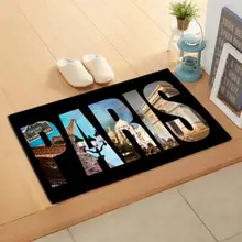 Пары/Нью-Йорк/Гавайи Современный модный плюшевый ковер для гостиной прихожей крыльца Ретро нескользящий дверной коврик