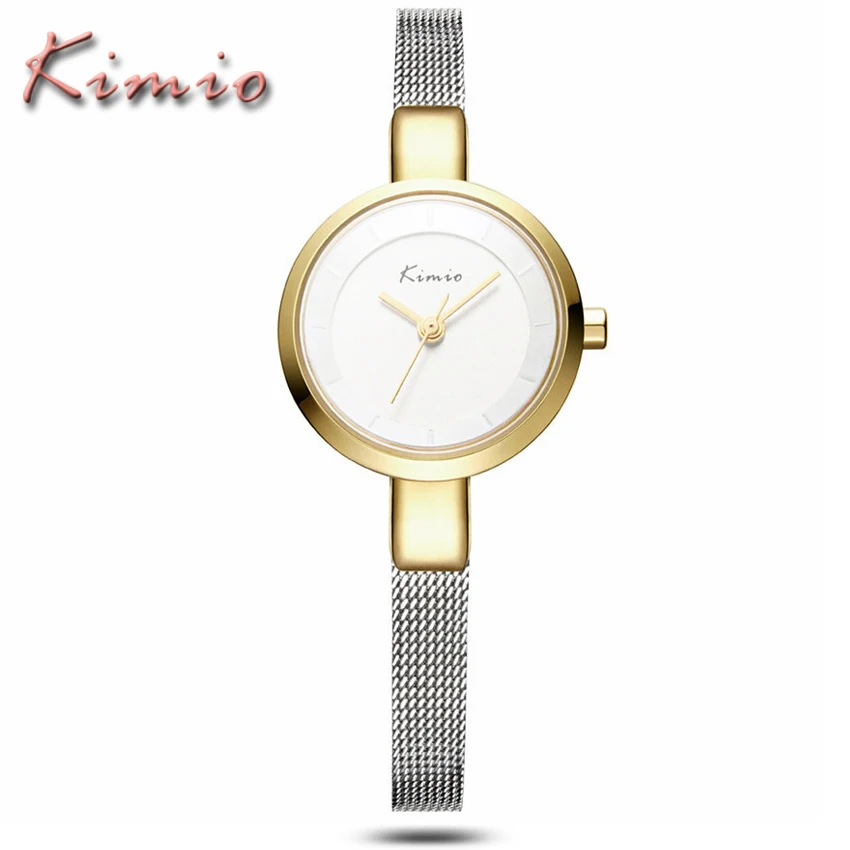 KIMIO Brand Women Bracelet Watches Business Casual Ladies Dress Clock Waterproof Stainless Steel Quartz Watch Relogio