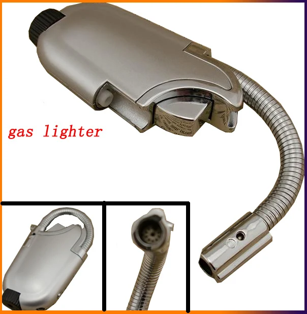 Портативный локоть зажигания металла jet бутан фонарь газовые зажигалки, мини ветрозащитный мужские зажигалки для сигарет, многоразового использования