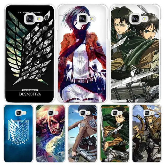 coque samsung a70 attack on titan