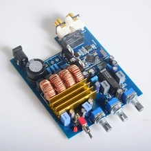 K. GUSS LM1036 Clase D 2.0 TPA3116 Tablero Del Amplificador de ALTA FIDELIDAD de audio Bluetooth CSR4.0 Ajuste de graves y Agudos Audio Amp 50 W * 2