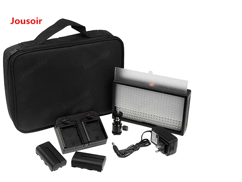 

Double color temperature led312as photography light camera light head light lithium battery F550 super duty suits CD50 T03