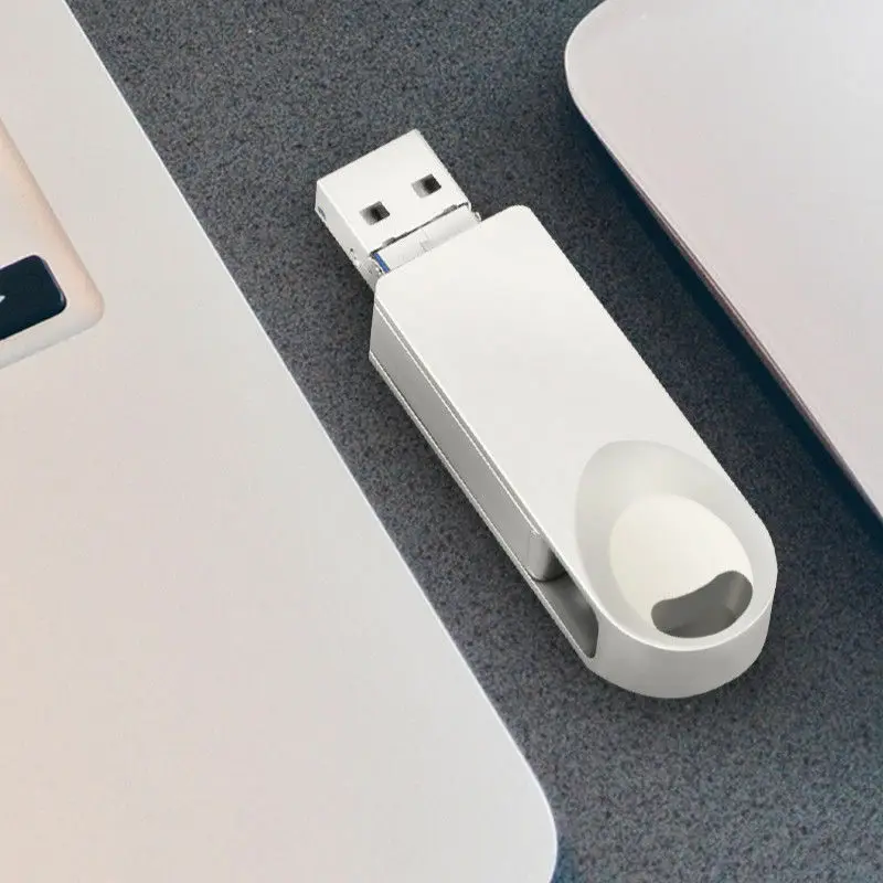 3 в 1 металлический USB флеш-накопитель OTG Флешка 3,0 Usb флеш-накопитель 128 ГБ флеш-накопитель 256 ГБ для iPhone iPad Android phone