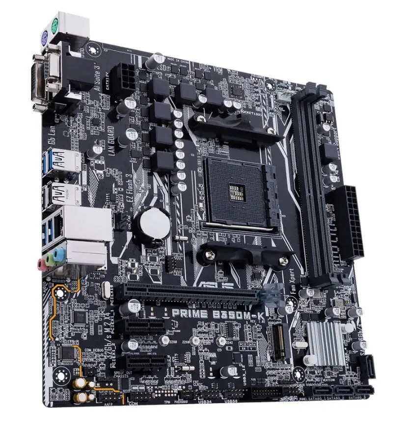  Neue PRIME B350M-K motherboard kleine bord AM4 interface