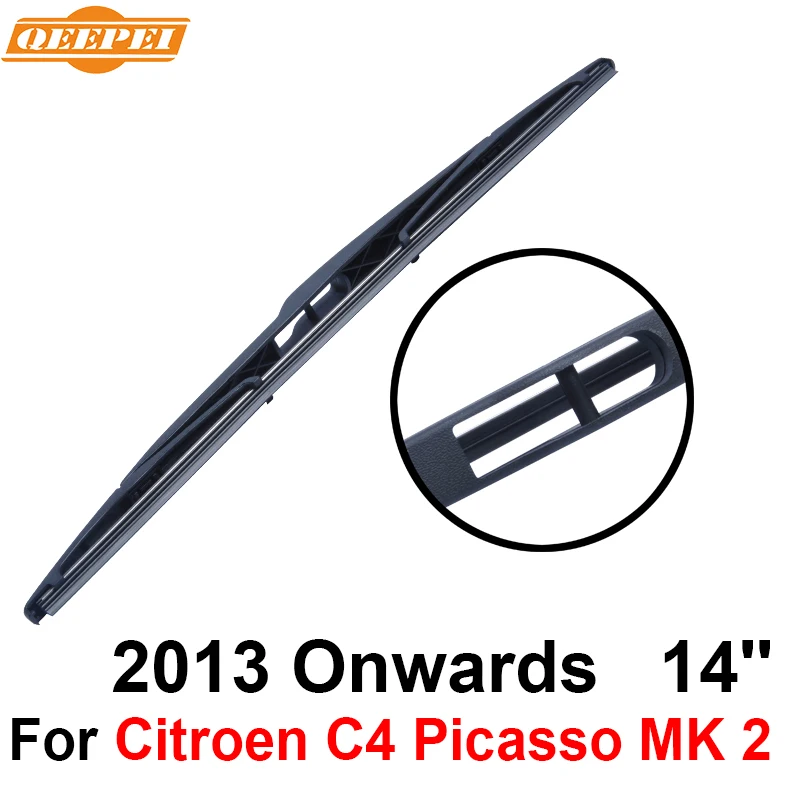 QEEPEI Rear Windscreen Wiper No Arm For Citroen C4 Picasso MK 2 2013