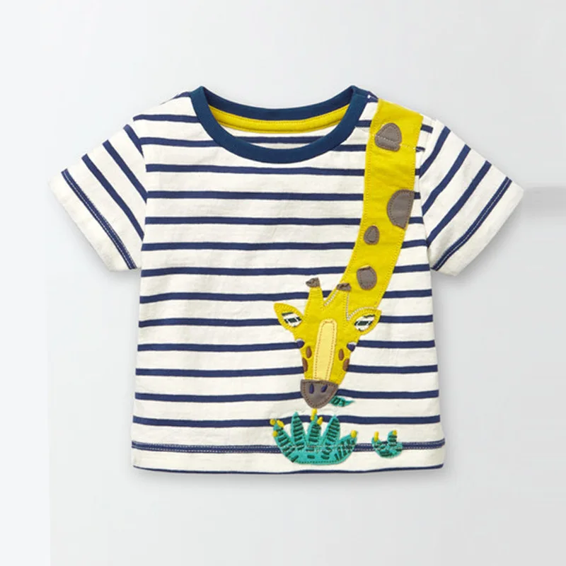 

2019 New Boys Clothes T-shirt Boys Clothing O-Neck Children Roupas Infantis Menino Baby Cotton T-Shirts Kids Summer Camiseta