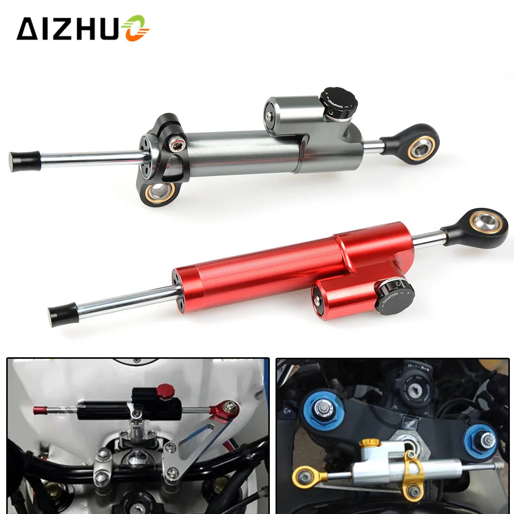Аксессуары для мотоциклов демпфер руля BMW F800GS F650GS F800R YAMAHA YZF R1 R6 MT09 MT07 FZ1 R3