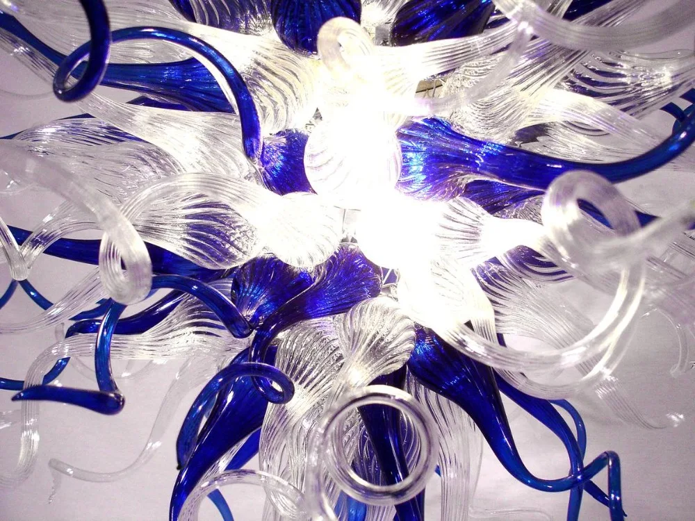 Buy Christmas Gift Colorful Blown Glass Chandelier