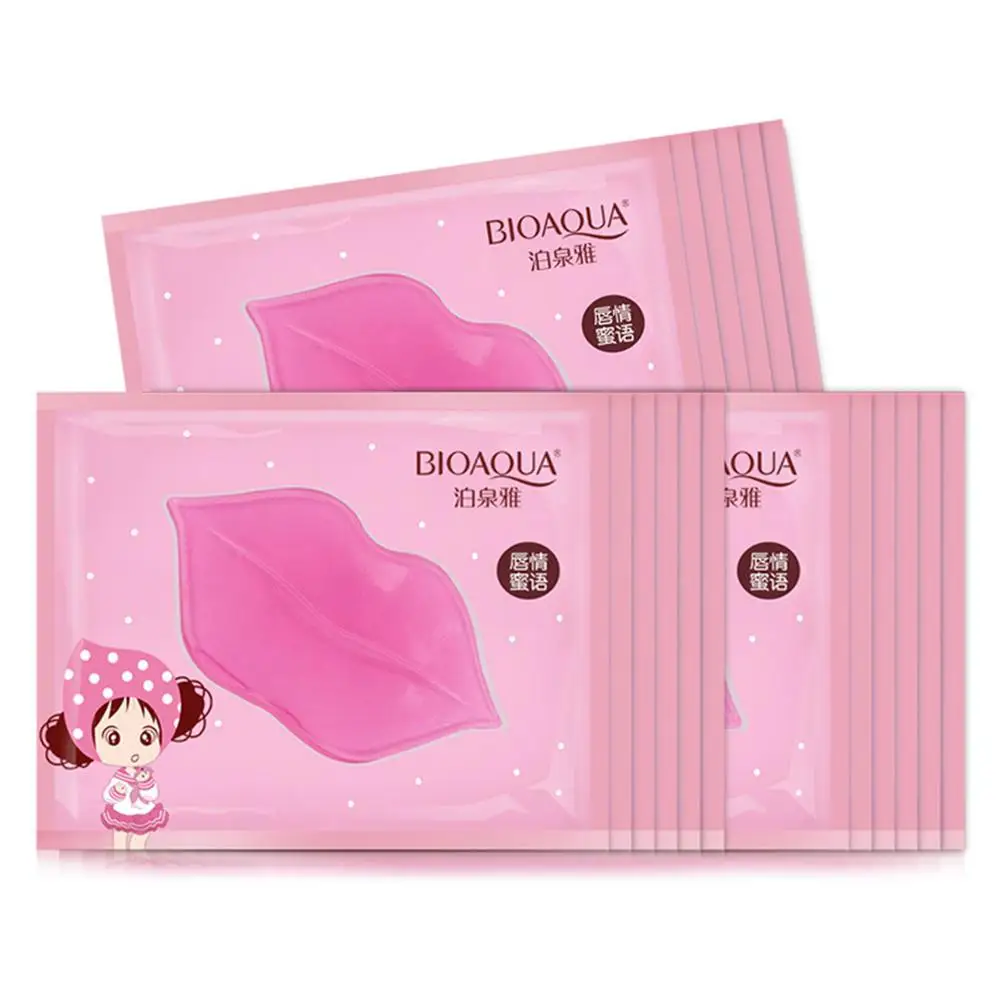 

1PC/Pack BIOAQUA Collagen Nourishing Moisturizing Lip Mask Lip Care Skin Care Color Makeup Lip Mask Lip Plumper